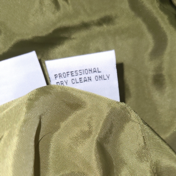 DVC EXCLUSIVE SHIRT WOMENS SIZE 24 GREEN SLEEVELESS BLOUSE BACK ZIP NEW - Picture 13 of 14